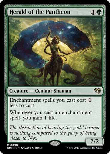 Herald of the Pantheon Commander Masters