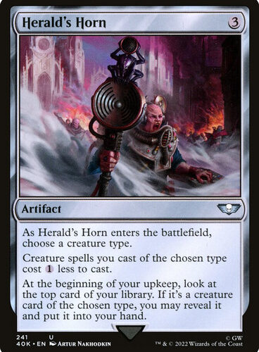Herald's Horn Warhammer 40,000 Commander