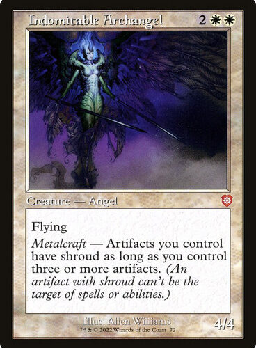 Indomitable Archangel (Retro Frame) The Brothers' War Commander