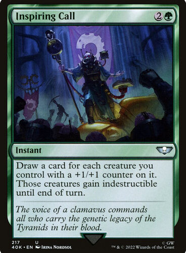 Inspiring Call Warhammer 40,000 Commander