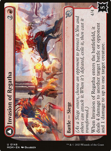 Invasion of Regatha // Disciples of the Inferno March of the Machine
