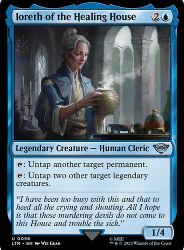 Ioreth of the Healing House The Lord of the Rings