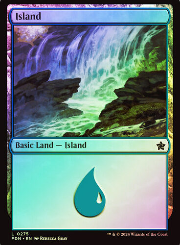 Island (#275) Foundations (Foil)