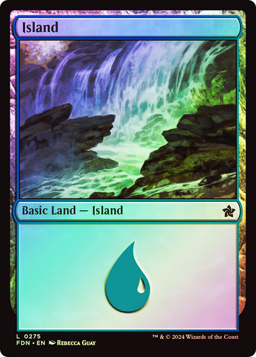 Island (#275) Foundations (Foil)