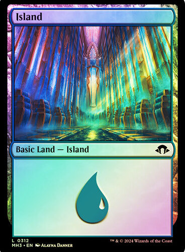 Island (#312) Modern Horizons 3 (Foil)