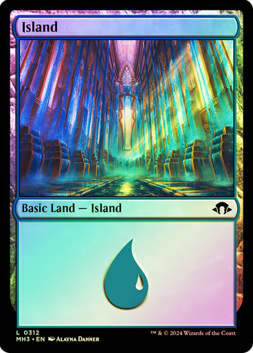 Island (#312) Modern Horizons 3 (Foil)