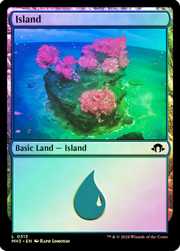 Island (#313) Modern Horizons 3 (Foil)