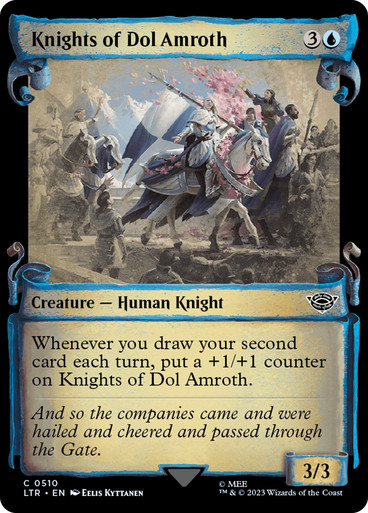 KnightsOfDolAmroth510__94914 Knights of Dol Amroth (Showcase) The Lord of the Rings - Variants