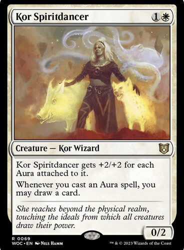 Kor Spiritdancer Wilds of Eldraine Commander