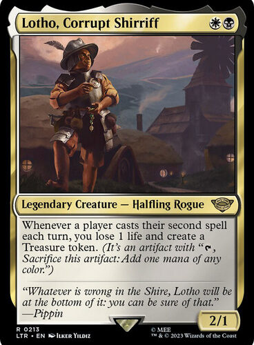 Lotho, Corrupt Shirriff The Lord of the Rings