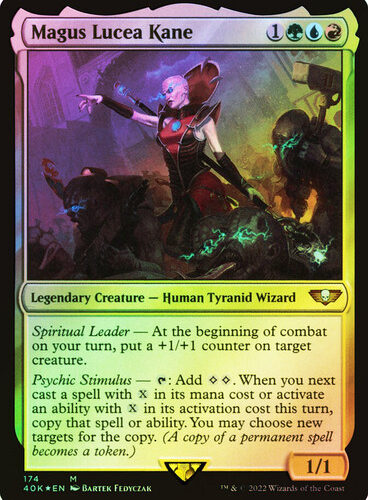 Magus Lucea Kane Warhammer 40,000 Commander (Foil)