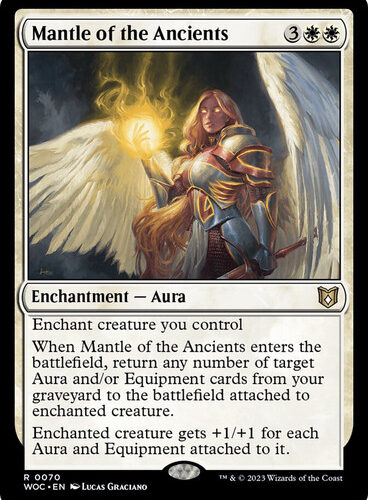 MantleOfTheAncients__62496 Mantle of the Ancients Wilds of Eldraine Commander