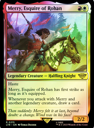 Merry, Esquire of Rohan The Lord of the Rings (Foil)