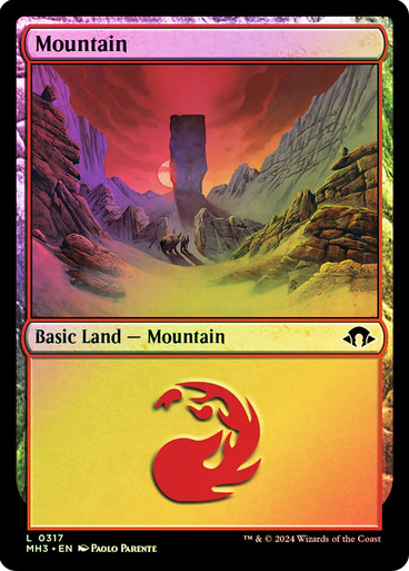 Mountain317__67764 Mountain (#317) Modern Horizons 3 (Foil)