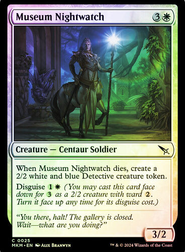 Museum Nightwatch Murders at Karlov Manor (Foil)