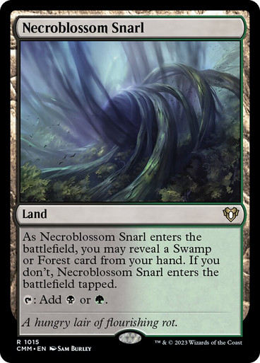Necroblossom Snarl Commander Masters