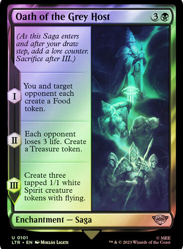 Oath of the Grey Host The Lord of the Rings (Foil)