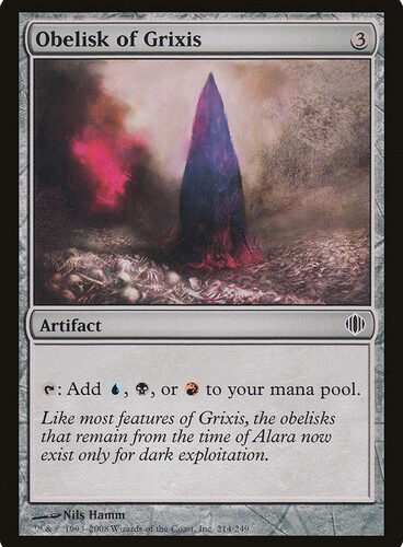 Obelisk of Grixis Shards of Alara