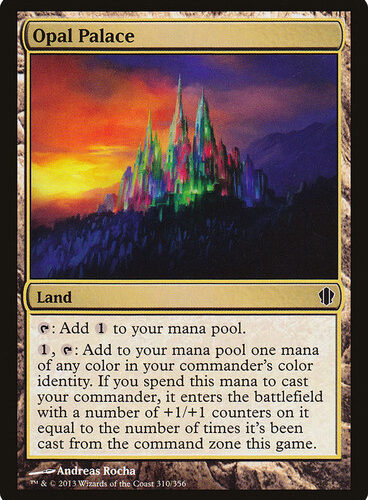 Opal Palace Commander 2013