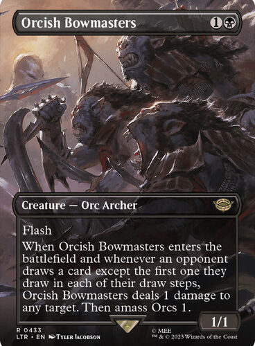 Orcish Bowmasters (Borderless) The Lord of the Rings - Variants