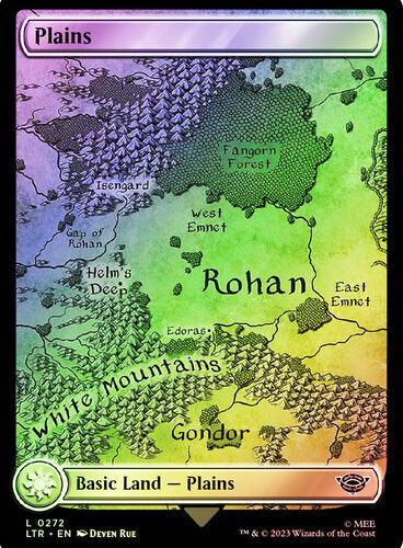 Plains (#272) (Full Art) The Lord of the Rings (Foil)
