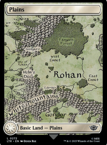 Plains (#272) (Full Art) The Lord of the Rings