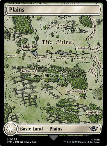 Plains (#273) (Full Art) The Lord of the Rings