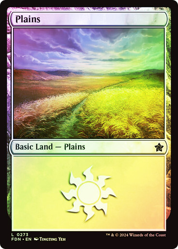 Plains (#273) Foundations (Foil)