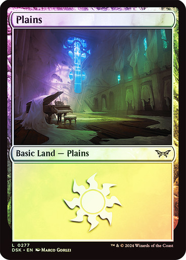 Plains (#277) Duskmourn: House of Horror (Foil)