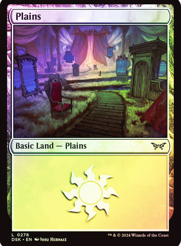 Plains (#278) Duskmourn: House of Horror (Foil)