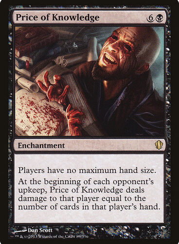Price of Knowledge Commander 2013