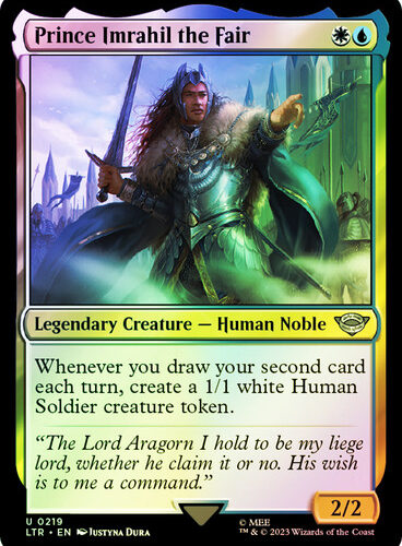 Prince Imrahil the Fair The Lord of the Rings (Foil)