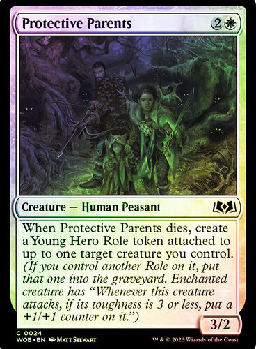 Protective Parents Wilds of Eldraine (Foil)