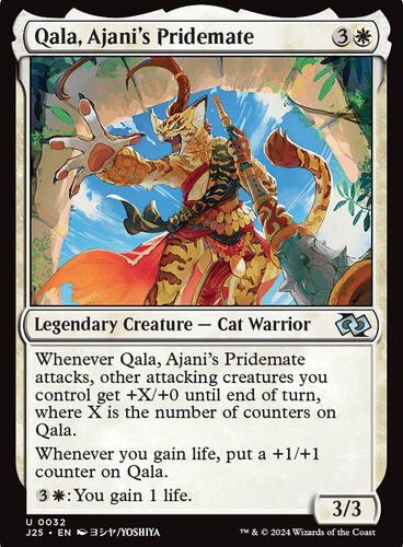 Qala, Ajani's Pridemate Foundations Jumpstart