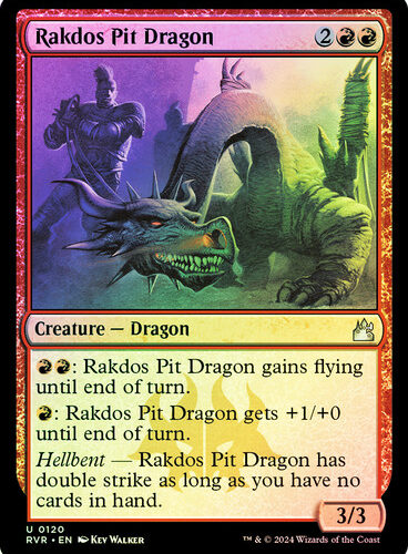 Rakdos Pit Dragon Ravnica Remastered (Foil)