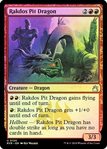 RakdosPitDragon__08900 Rakdos Pit Dragon Ravnica Remastered (Foil)