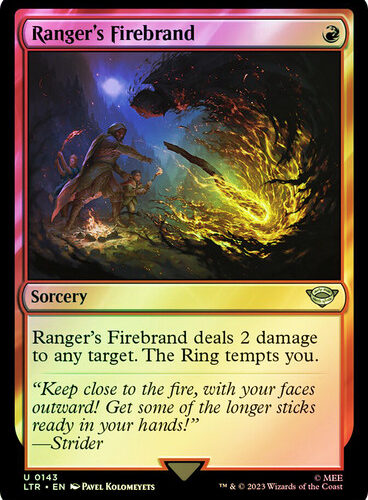 Ranger's Firebrand The Lord of the Rings (Foil)