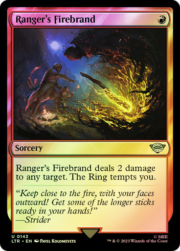 RangersFirebrand__84246 Ranger's Firebrand The Lord of the Rings (Foil)