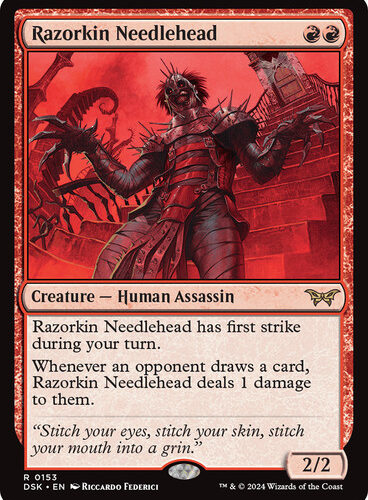 Razorkin Needlehead Duskmourn: House of Horror