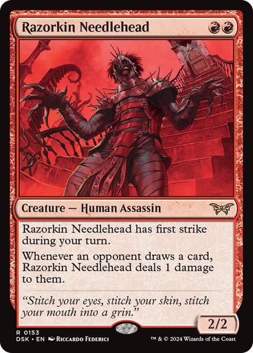 RazorkinNeedlehead__84924 Razorkin Needlehead Duskmourn: House of Horror