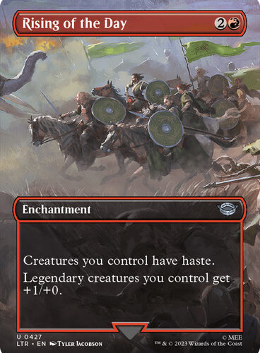 Rising of the Day (Borderless) The Lord of the Rings - Variants