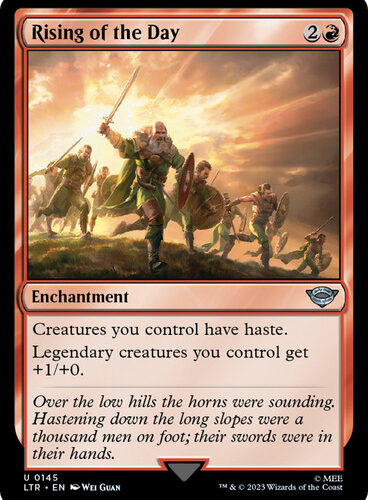 Rising of the Day The Lord of the Rings