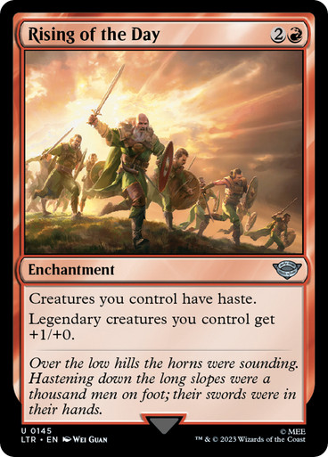 Rising of the Day The Lord of the Rings