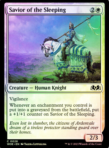Savior of the Sleeping Wilds of Eldraine (Foil)