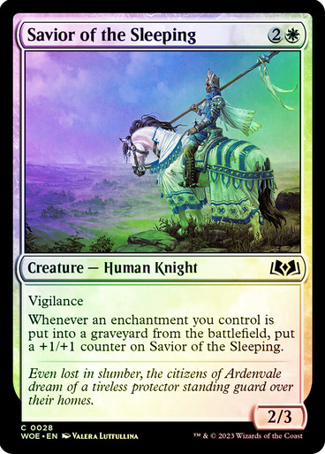 SaviorOfTheSleeping__14718 Savior of the Sleeping Wilds of Eldraine (Foil)