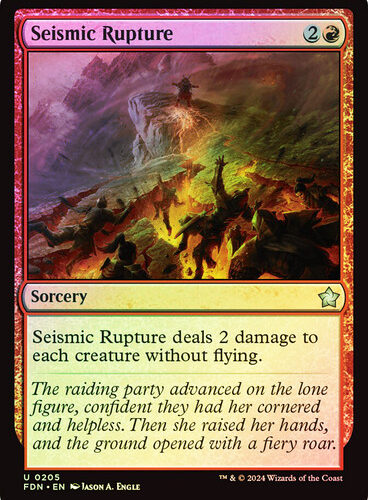 Seismic Rupture Foundations (Foil)