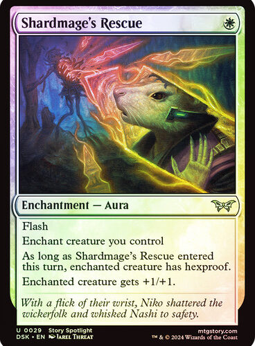 Shardmage's Rescue Duskmourn: House of Horror (Foil)