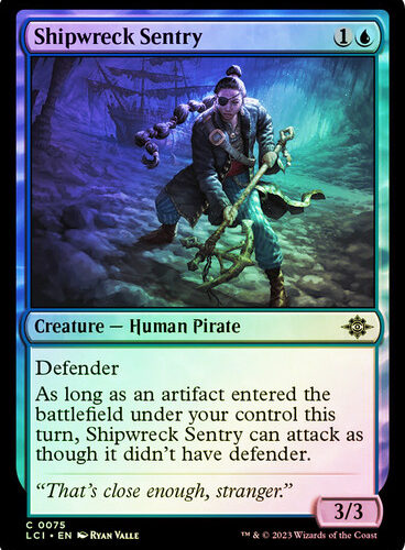 Shipwreck Sentry The Lost Caverns of Ixalan (Foil)