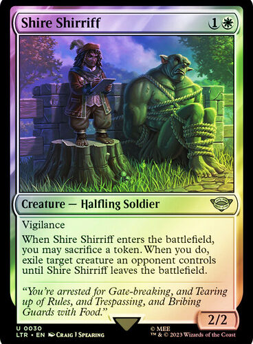 Shire Shirriff The Lord of the Rings (Foil)