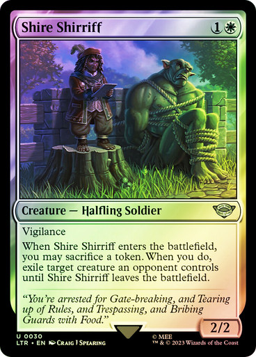 Shire Shirriff The Lord of the Rings (Foil)